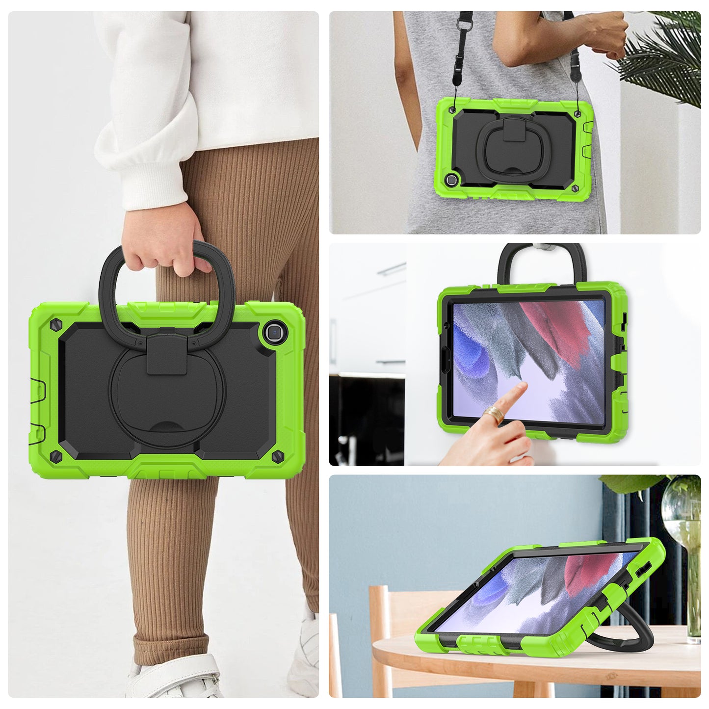 Tough Box Handle Grip Hook Galaxy Tab A7 Lite Case