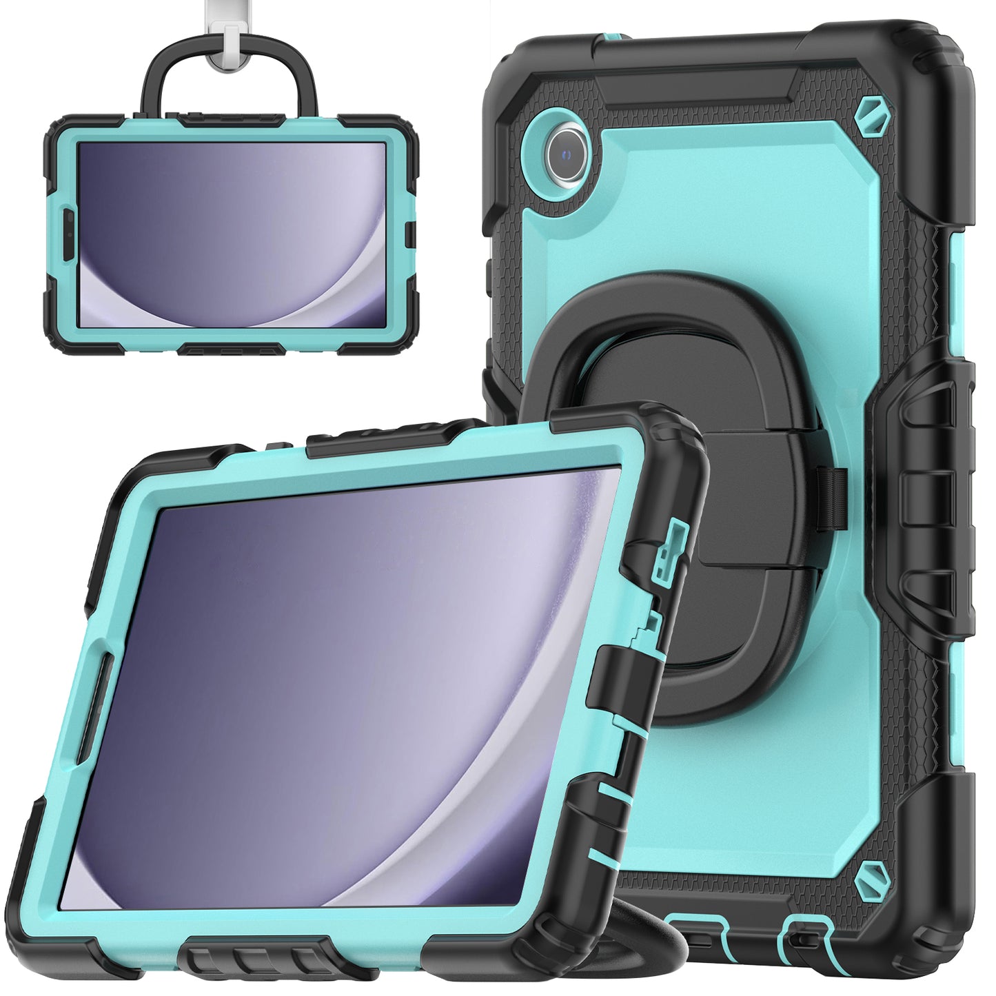 Tough Box Handle Grip Hook Galaxy Tab A9 Case