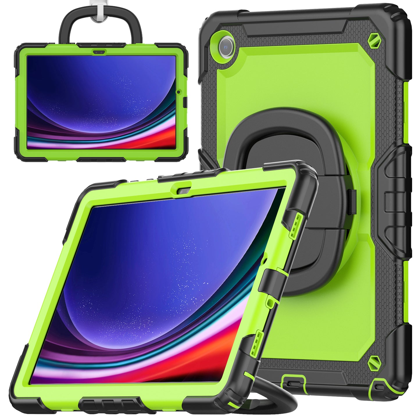 Tough Box Handle Grip Hook Galaxy Tab A9+ Case