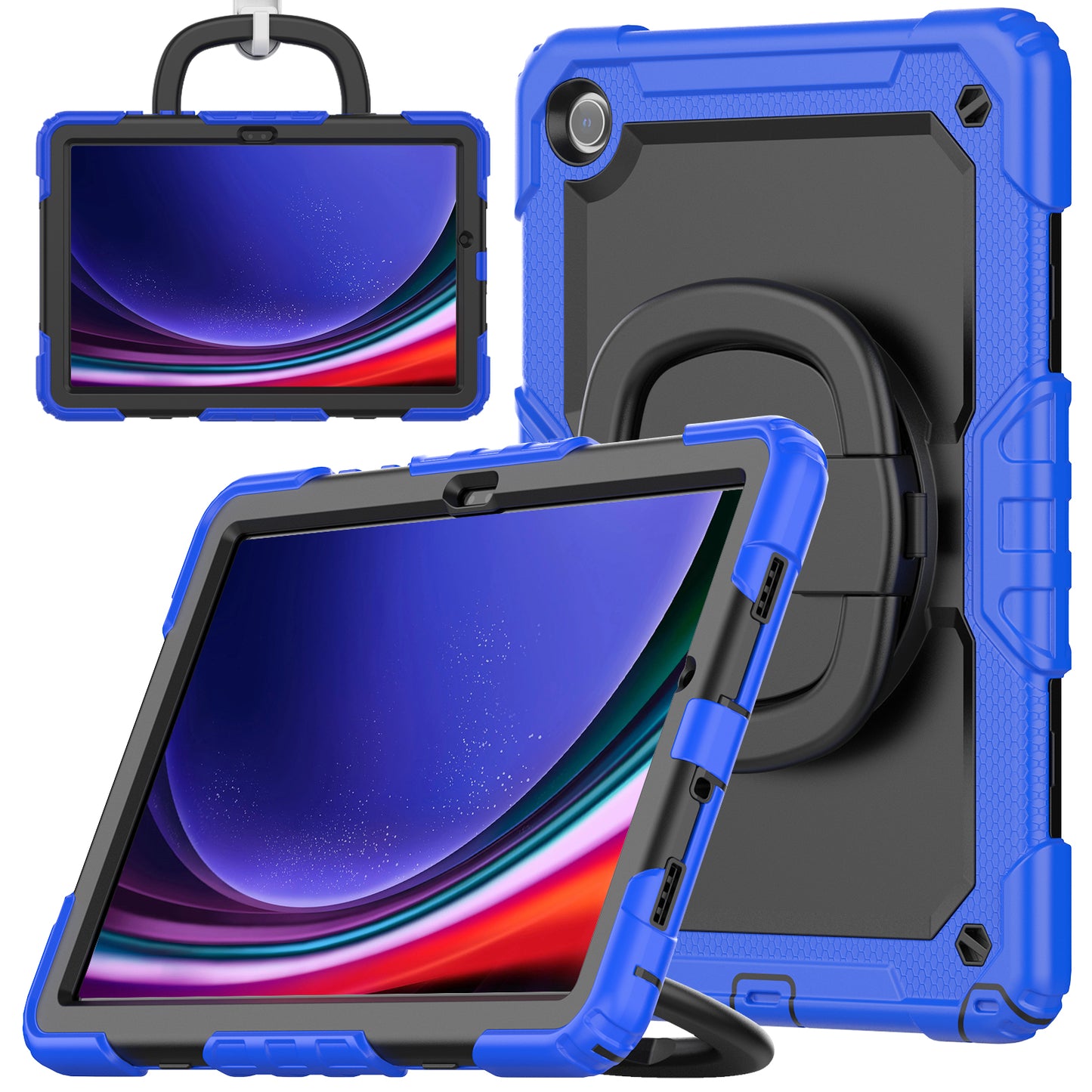 Tough Box Handle Grip Hook Galaxy Tab A9+ Case