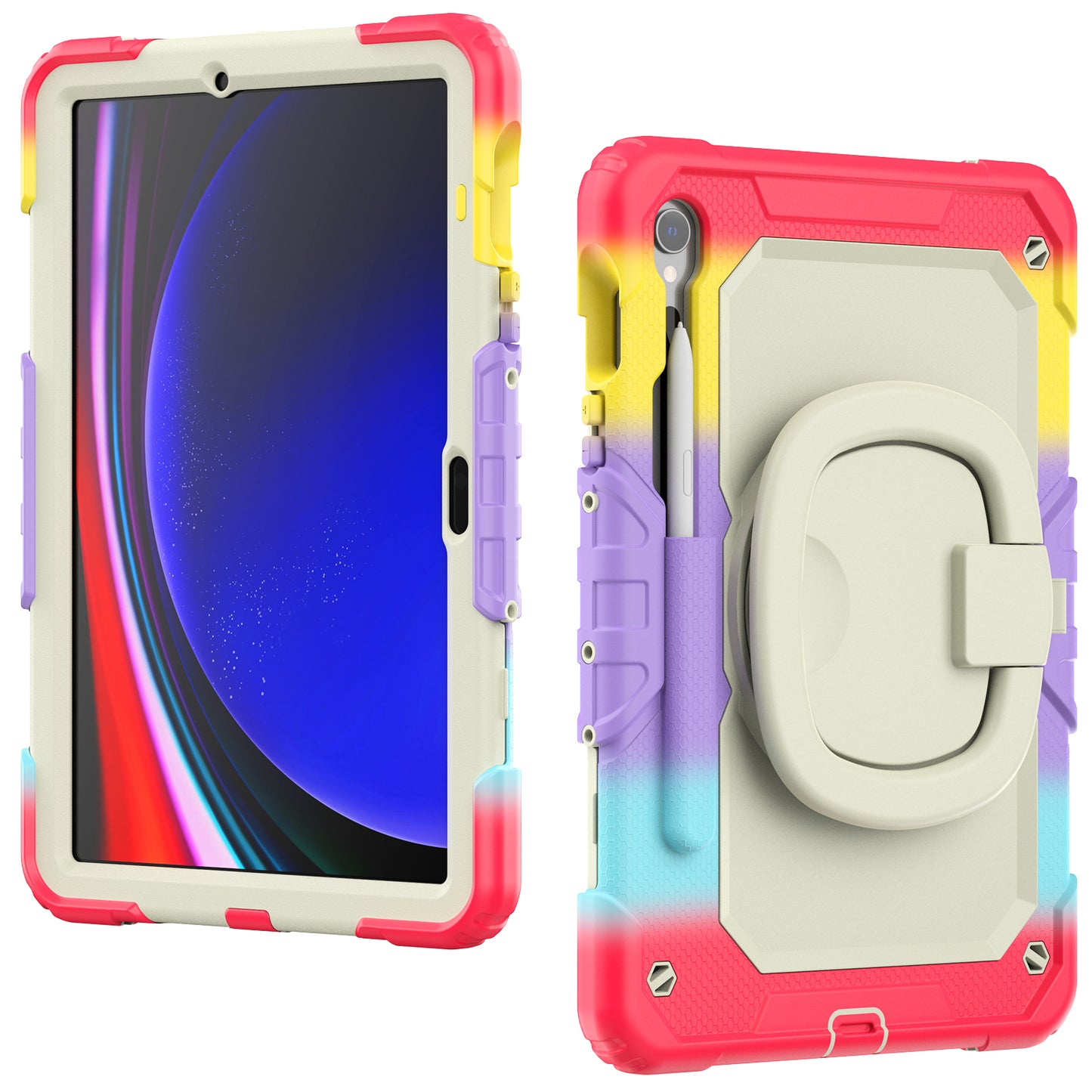 Tough Box Handle Grip Hook Galaxy Tab S10 Case