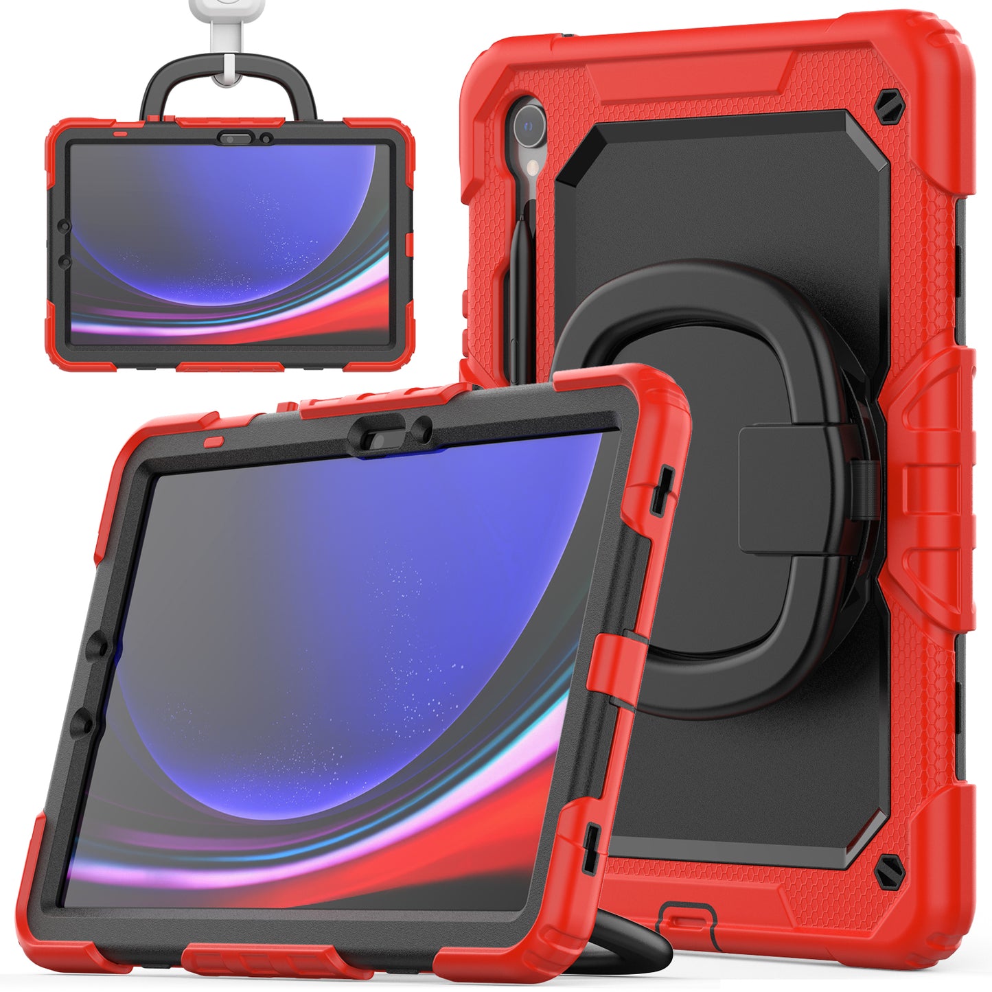 Tough Box Handle Grip Hook Galaxy Tab S10 Case