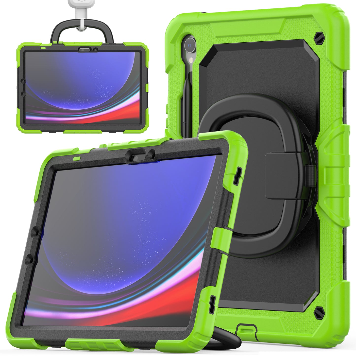 Tough Box Handle Grip Hook Galaxy Tab S10 Case