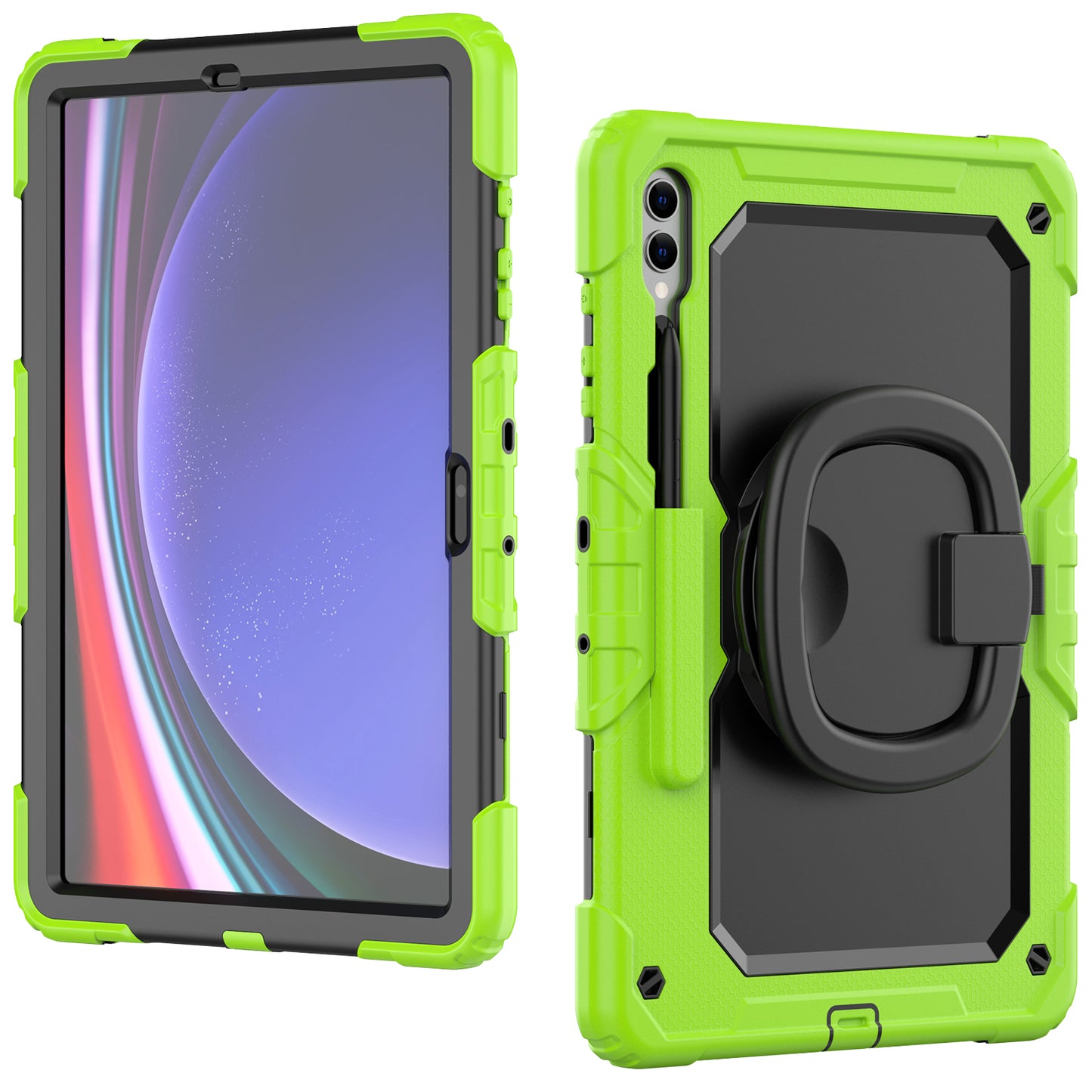 Tough Box Handle Grip Hook Galaxy Tab S9+ Case