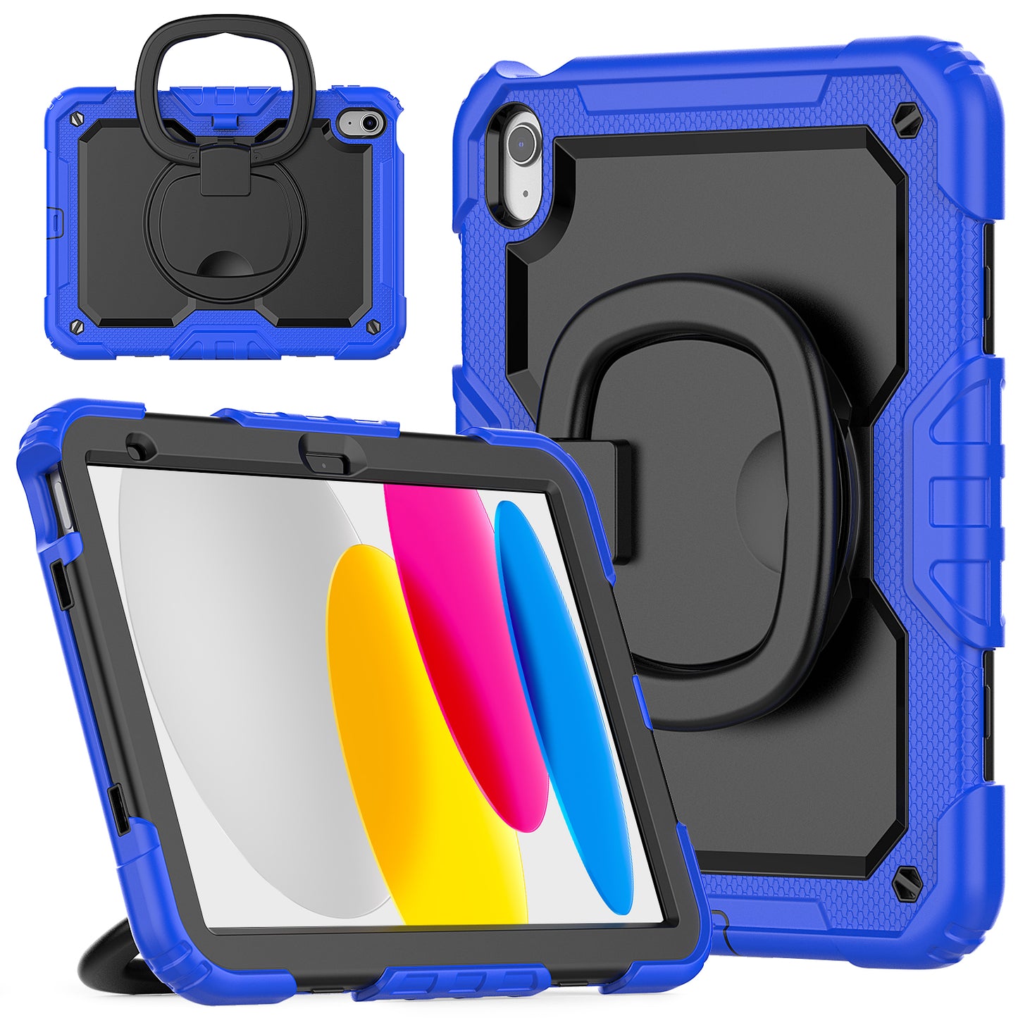 Tough Box Handle Grip Hook iPad 10 Case