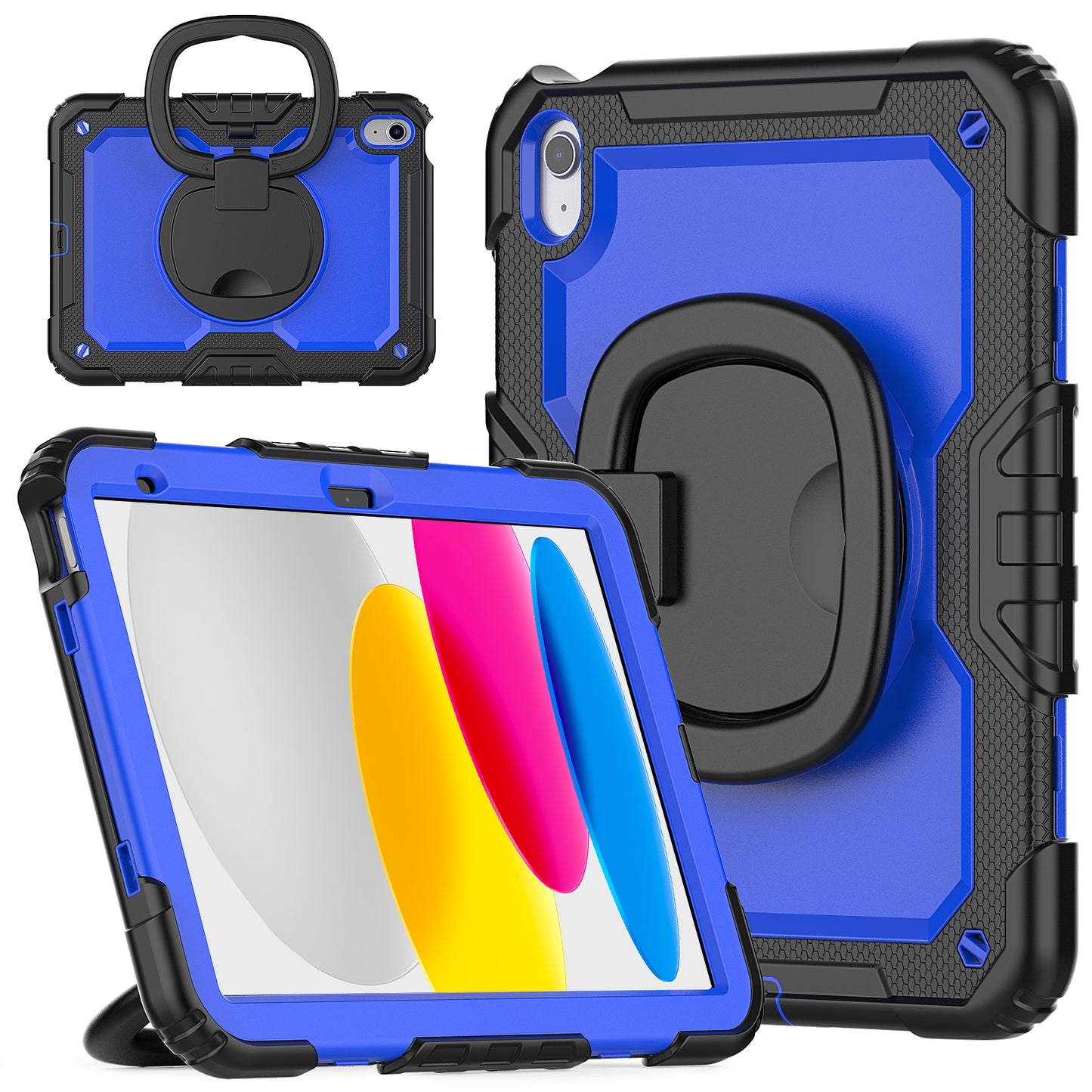 Tough Box Handle Grip Hook iPad 10 Case