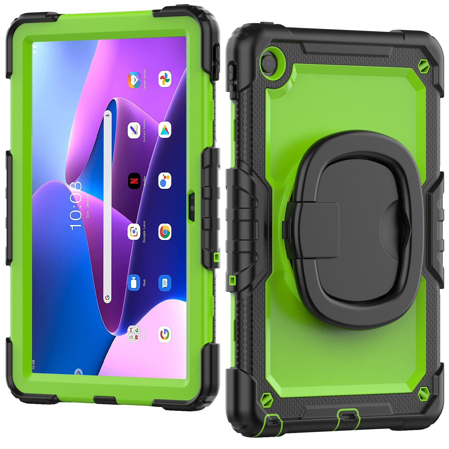 Tough Box Handle Grip Hook Lenovo Tab M10 Plus (2022) Case