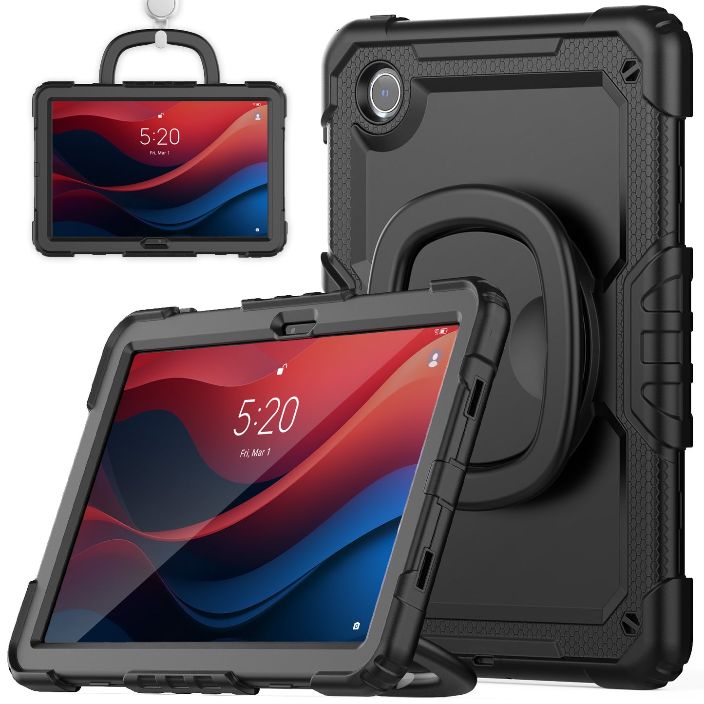 Tough Box Handle Grip Hook Lenovo Tab M11 (2024) Case