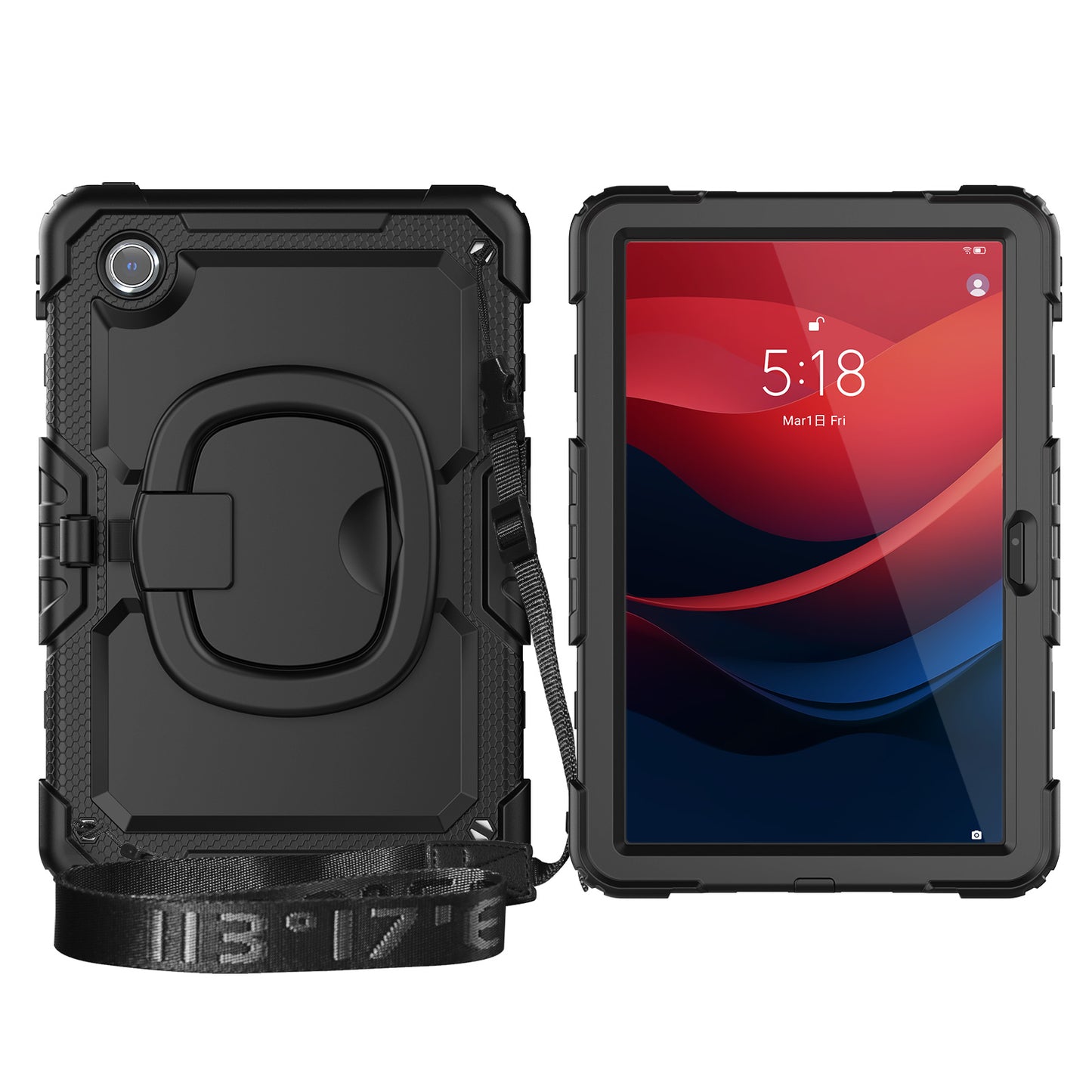 Tough Box Handle Grip Hook Lenovo Tab M11 (2024) Case