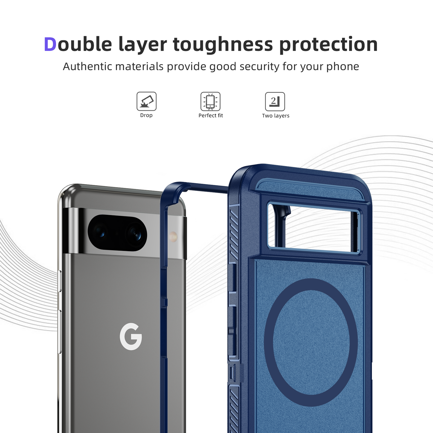 Guardian Matte Google Pixel 8 Case Magsafe Charging