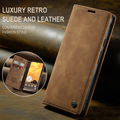 Book Classical Retro Leather Google Pixel 9 Pro Case Slim Wallet Stand