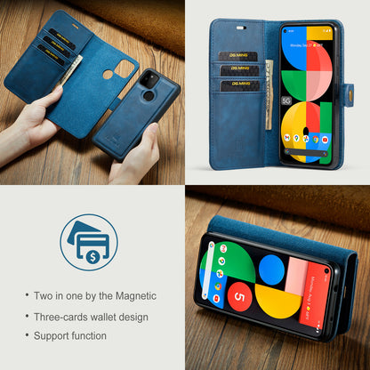 Wallet Detachable 2 In 1 Buckle Google Pixel 5A Case Magnetic