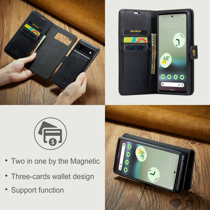 Wallet Detachable 2 In 1 Buckle Google Pixel 6A Case Magnetic