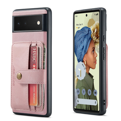 Powerful Magnetic Card Holder Google Pixel 6 Pro Case Detachable