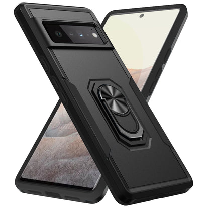 Pioneer Google Pixel 6 Pro Case Rotating Ring Stand