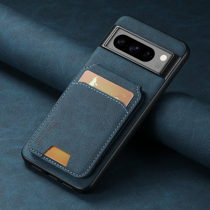 Litchi Leather Card Bag Google Pixel 7 Case Magnetic