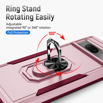 Pioneer Google Pixel 7 Case Rotating Ring Stand