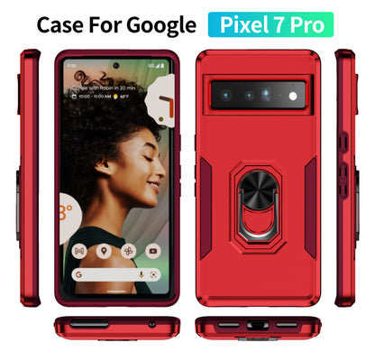 Pioneer Google Pixel 7 Pro Case Rotating Ring Stand