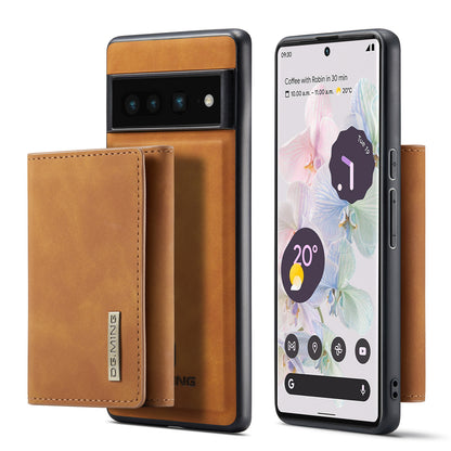 Retro Detachable Fold Wallet Google 7 Pro Case Magnetic Clip