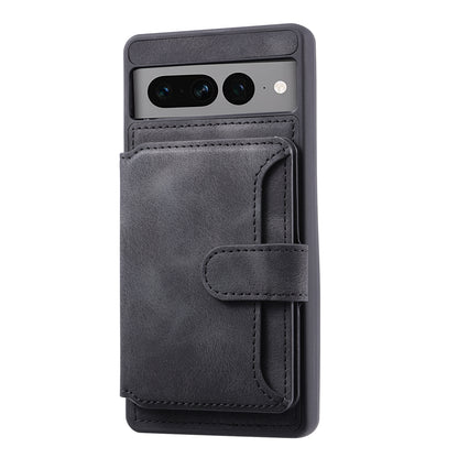 Fantasy Card Slots Buckle Google Pixel 7 Pro Case Leather Anti-theft