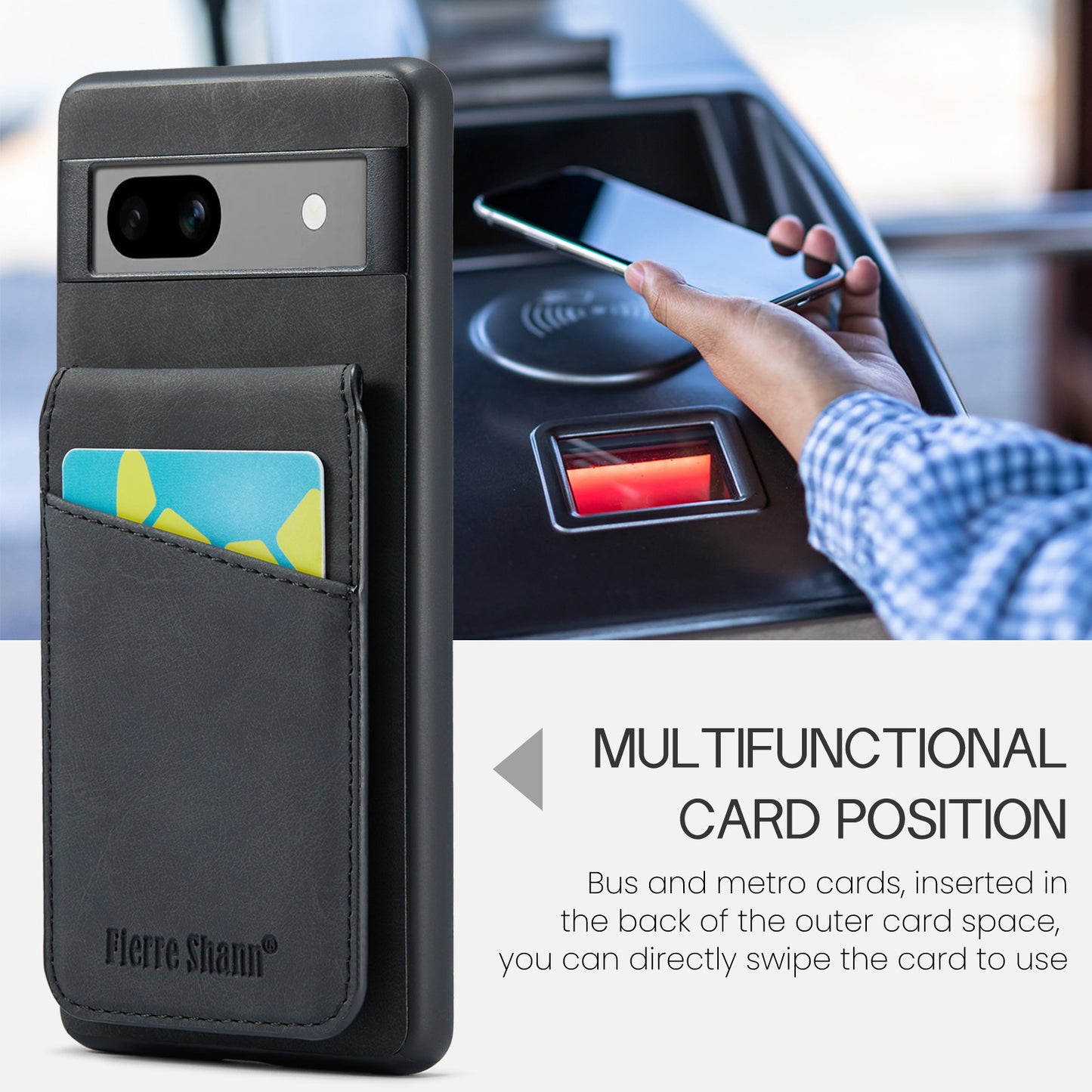 Paging Card Holder Google Pixel 8 Pro Case Flip Multifunction