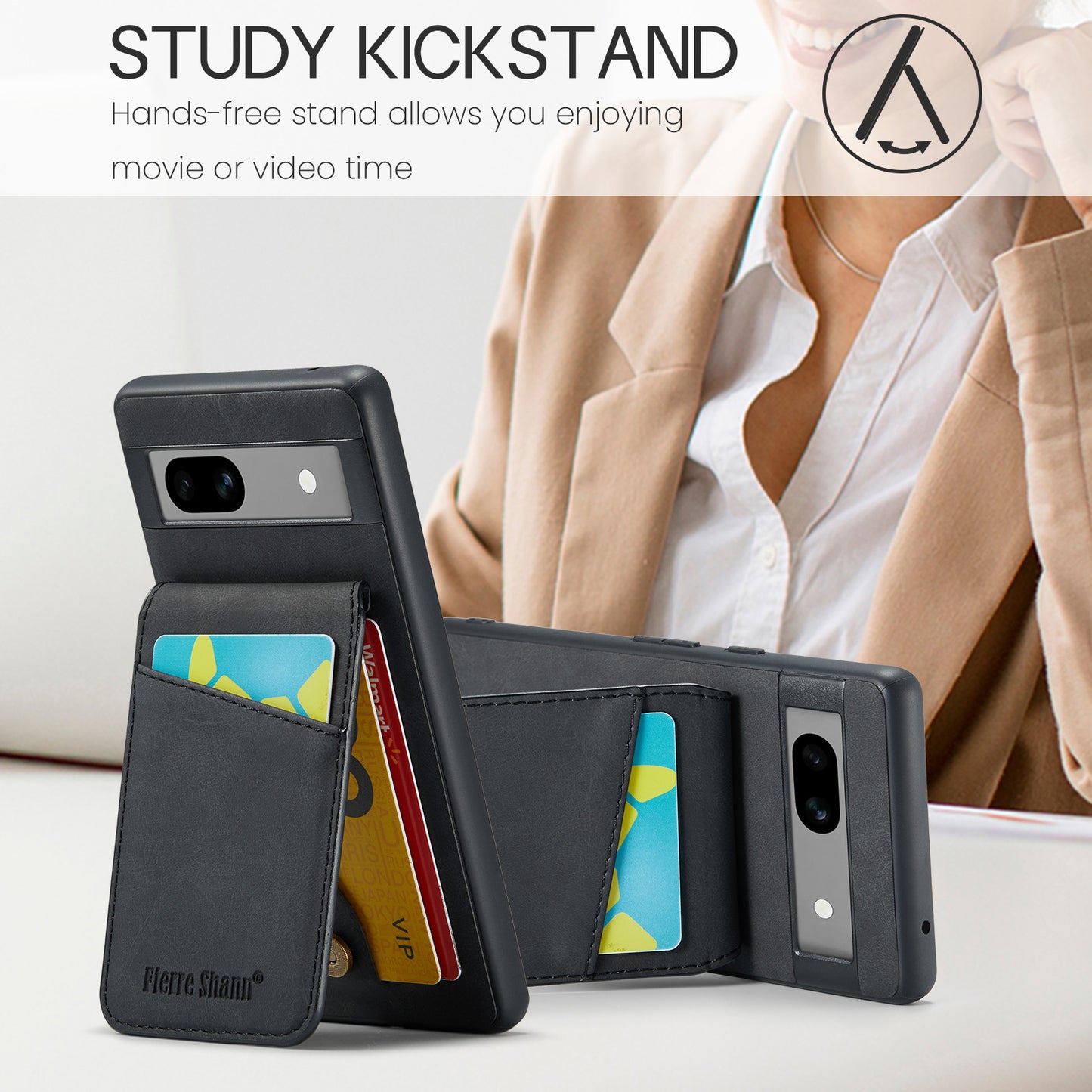 Paging Card Holder Google Pixel 8A Case Flip Multifunction