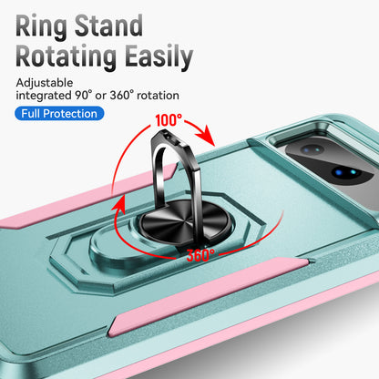 Pioneer Google Pixel 8 Case Rotating Ring Stand