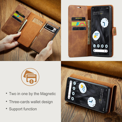 Wallet Detachable 2 In 1 Buckle Google Pixel 8 Pro Case Magnetic