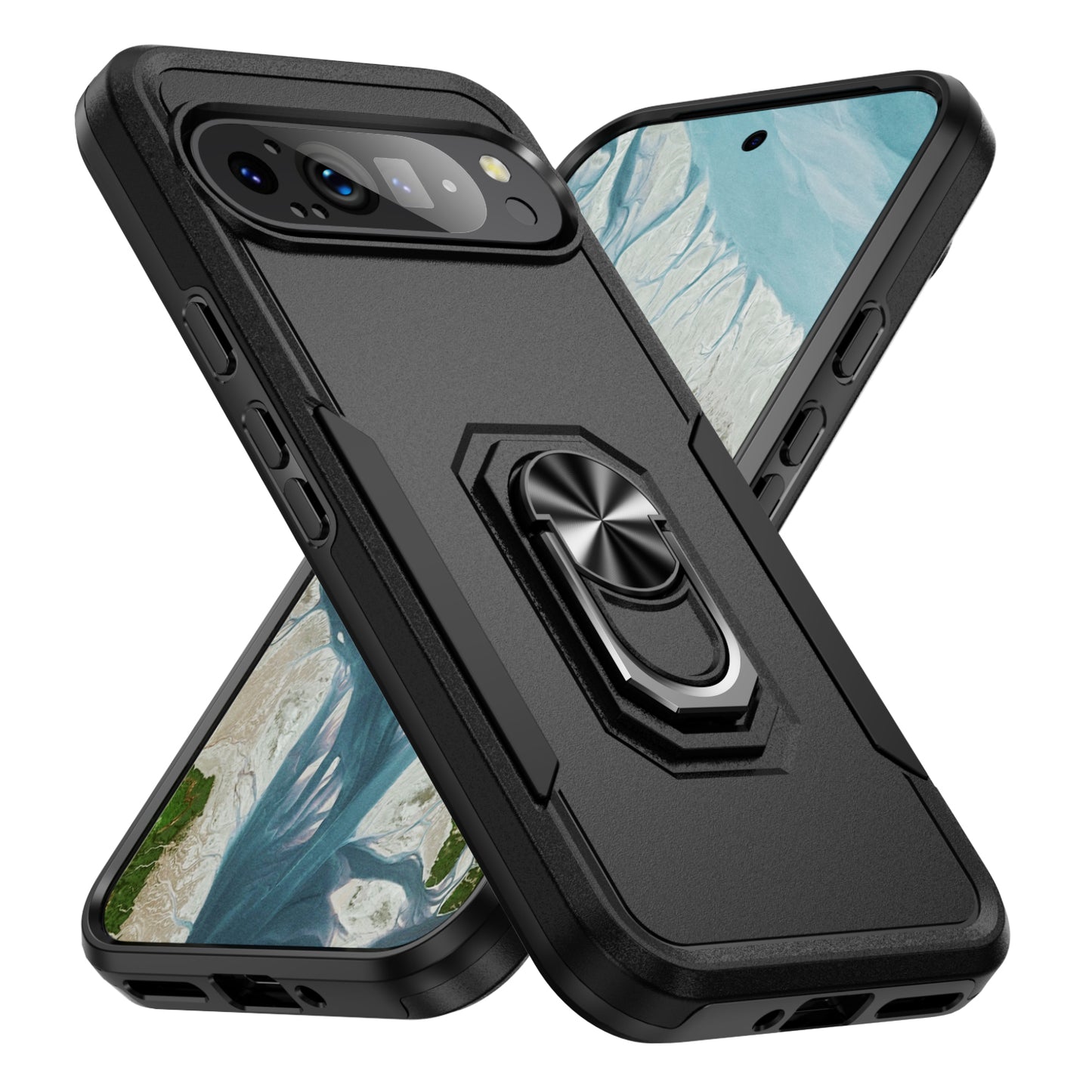 Pioneer Google Pixel 9 Pro XL Case Rotating Ring Stand