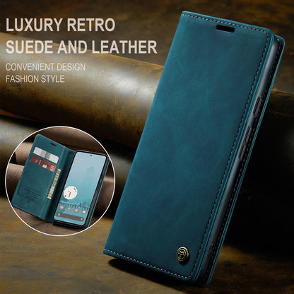 Book Classical Retro Leather Google Pixel 9 Pro XL Case Slim Wallet Stand