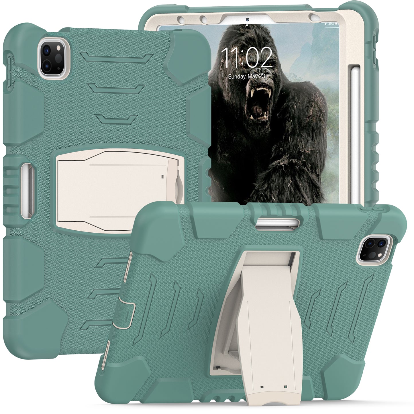 Gorilla King Kong iPad Pro 11 (2021) Case Stand Triple Protection