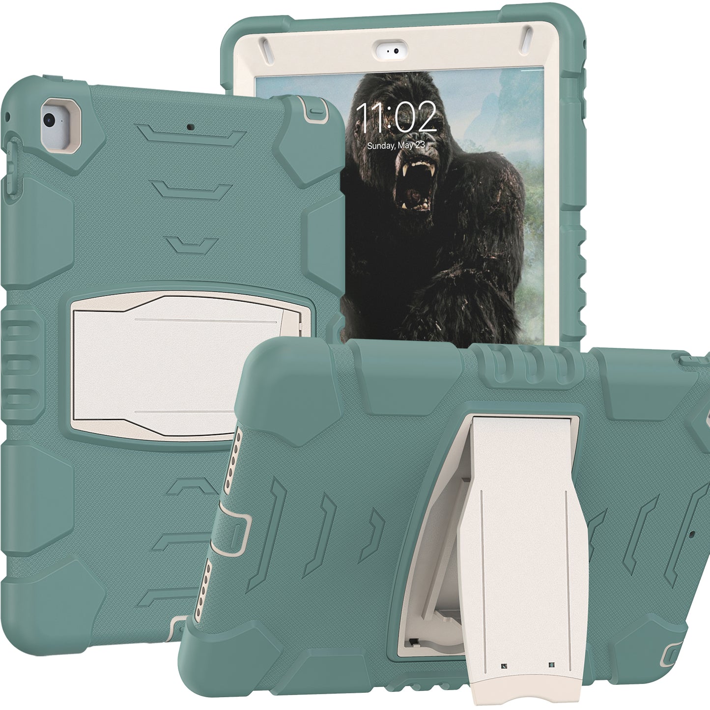 Gorilla King Kong Apple iPad Air 1 Case Stand Triple Protection