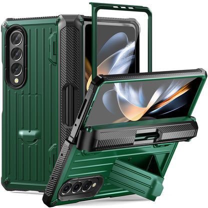 Trolley Box Samsung Galaxy Z Fold4 Case Rugged Built In Pen Holder