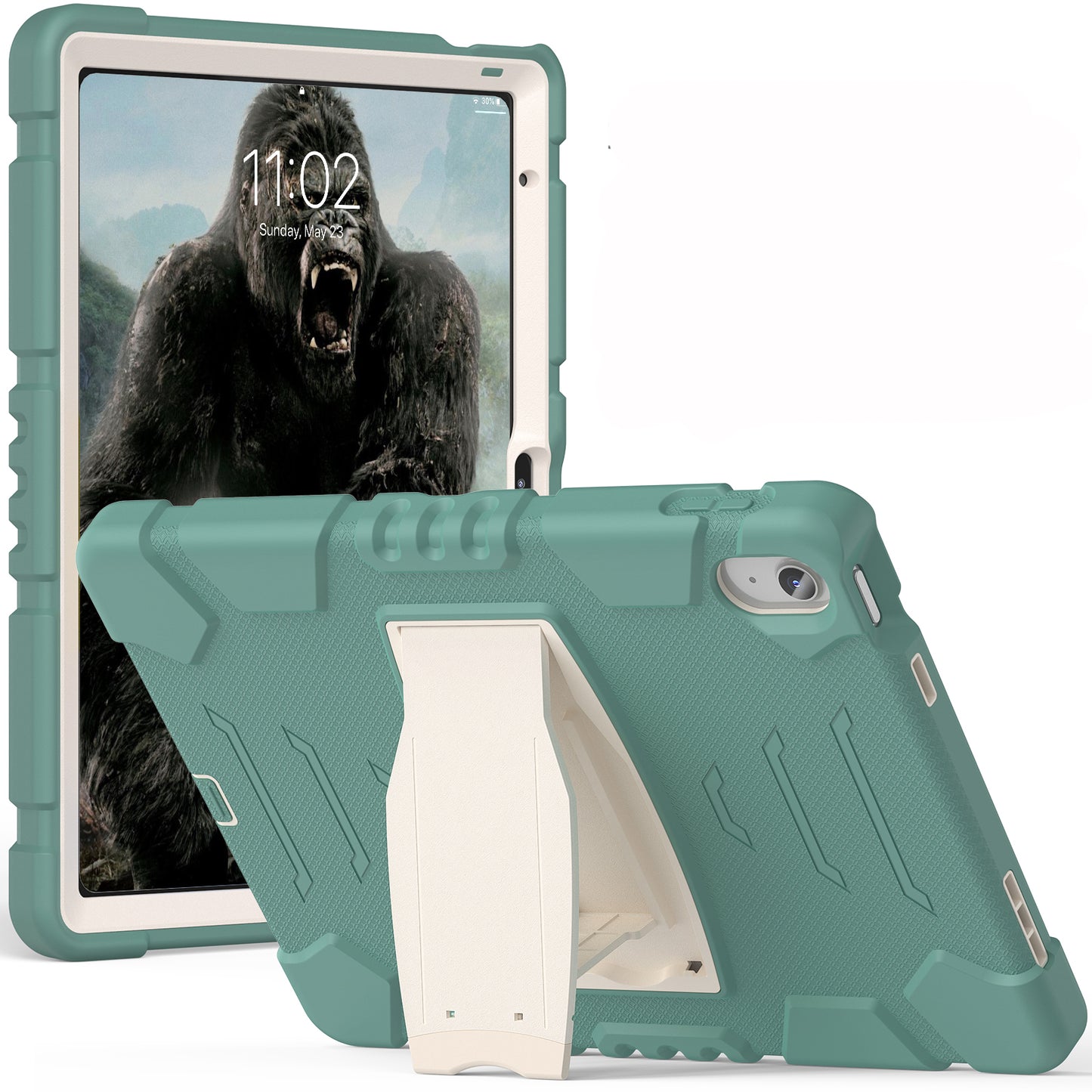 Gorilla King Kong Apple iPad 10 Case Stand Triple Protection