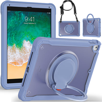 Popeye Handle Grip Apple iPad 6 Case 360 Rotatable Stand