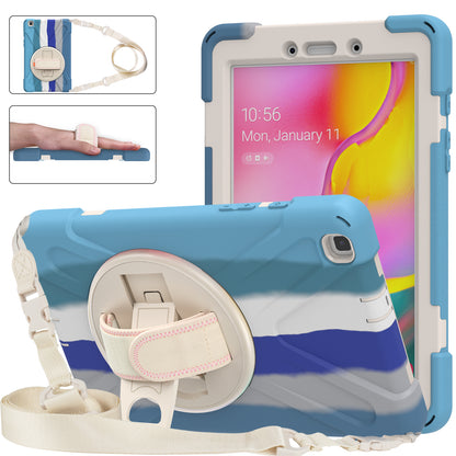 Pirate King Rotating Hand Shoulder Strap Galaxy Tab A 8.0 2019 Case