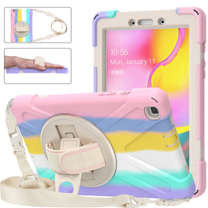 Pirate King Rotating Hand Shoulder Strap Galaxy Tab A 8.0 2019 Case