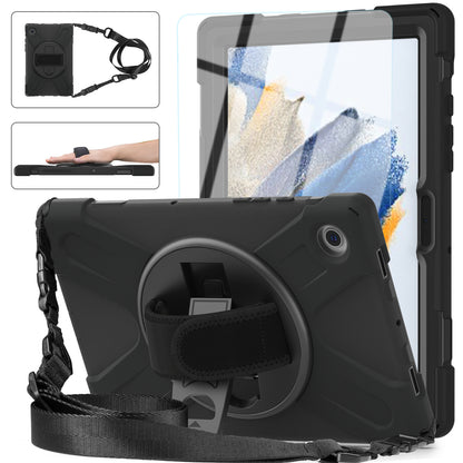 Pirate King Rotating Hand Shoulder Strap Galaxy Tab A8 Case