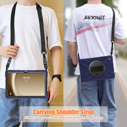 Pirate King Rotating Hand Shoulder Strap Galaxy Tab A9+ Case