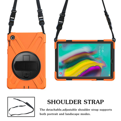 Pirate King Rotating Hand Shoulder Strap Galaxy Tab S5e Case