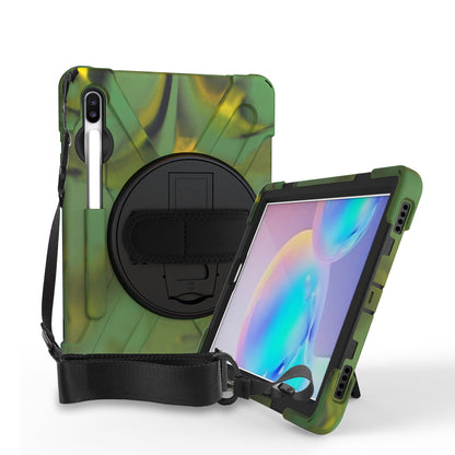 Pirate King Rotating Hand Shoulder Strap Galaxy Tab S6 Case