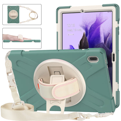 Pirate King Rotating Hand Shoulder Strap Galaxy Tab S7 FE Case