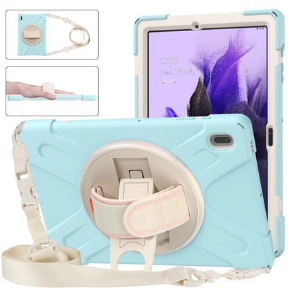 Pirate King Rotating Hand Shoulder Strap Galaxy Tab S7 FE Case