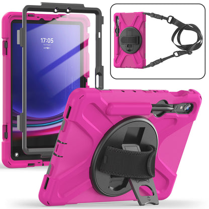 Pirate King Rotating Hand Shoulder Strap Galaxy Tab S9 FE Case