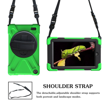 Pirate King Rotating Hand Shoulder Strap Kindle Fire 7 2019 Case