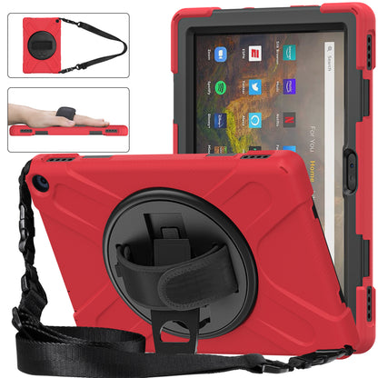 Pirate King Rotating Hand Shoulder Strap Kindle Fire HD 10 2021 Case