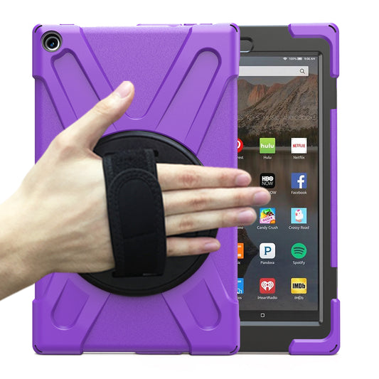 Pirate King Rotating Hand Shoulder Strap Kindle Fire HD 10 2019 Case