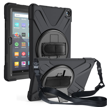 Pirate King Rotating Hand Shoulder Strap Kindle Fire HD 8 2020 Case