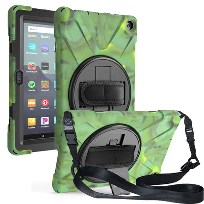 Pirate King Rotating Hand Shoulder Strap Kindle Fire HD 8 2020 Case