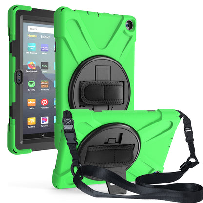 Pirate King Rotating Hand Shoulder Strap Kindle Fire HD 8 2020 Case